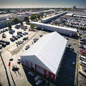 เต็นท์งานแสดงสินค้า15X50ม. เต็นท์ห้องโถงยางสำหรับจัดเก็บและใช้ในคลังสินค้า - Product Image 1