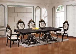 <span class=keywords><strong>Eureka</strong></span> Royal Juego de comedor de lujo clásico Estilo tradicional antiguo Tallas de madera <span class=keywords><strong>Muebles</strong></span> para el hogar al por mayor - Product Image 5