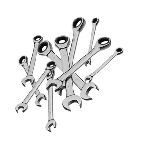 Juego de Llaves de Trinquete Jinlong, Llaves Combinadas de Acero al Cromo Vanadio, Herramienta de Reparación Automotriz - Product Image 1