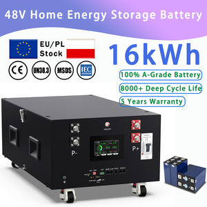 Paquete de Baterías Horizontales PL Stock Magazyn de 48V 51.2V, Banco de Baterías de 16kWh con BMS V19, Interruptor de Circuito de 250A y Dispositivo Ignífugo - Product Image 3