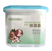 Boîte déshumidificatrice domestique OEM jetable au chlorure de calcium, absorbant l'humidité, pour armoires et tiroirs