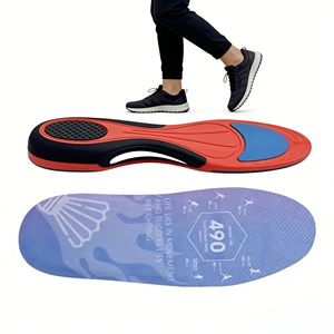 Soletta Ortopedica in Eva Poron Personalizzabile e Regolabile, Soletta Ortopedica Multifunzionale in Eva, Soletta Sportiva Traspirante per la Corsa - Product Image 1