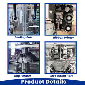 Machine d'emballage VFFS automatique pour nourriture sèche <span class=keywords><strong>chien</strong></span>/chat,fourrage animal,grains,haricots,noix,1kg sachet oreiller - Product Image 3