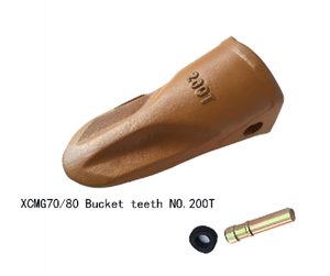 Suministro Directo de Fábrica: Dientes Forjados Resistentes al Desgaste para Cucharones de Roca de 200T para Excavadoras XCMG 70/80 - Envío Gratis - Product Image 2
