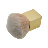 Vliya – Lot de pinceaux de maquillage professionnels noirs véganes personnalisés pour fond de teint et poudre, marque privée, pour voyage