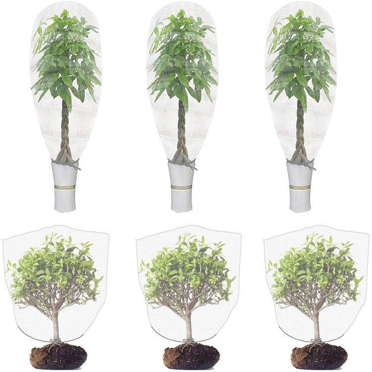 Сетчатые мешки для защиты от насекомых, садовый барьер для фруктов, винограда, фигового цветка, семян, для защиты овощей