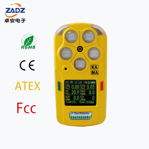 เครื่องตรวจจับก๊าซแบบมือถือ 6-in-1 ปรับแต่งเซ็นเซอร์ก๊าซไวไฟและก๊าซพิษได้ - Product Image 2