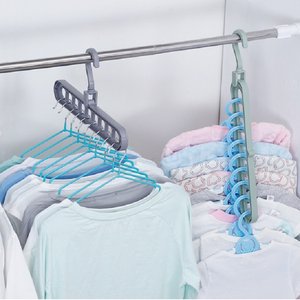 Supports multi-ports magiques pour le séchage des vêtements, séchoir à linge multifonction en plastique, <span class=keywords><strong>support</strong></span> de séchage pour vêtements, supports de rangement - Product Image 5