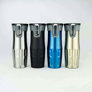 แก้วน้ำสแตนเลสเก็บความร้อนคุณภาพสูง พกพาสะดวก พร้อมสลักโลโก้ - Product Image 1