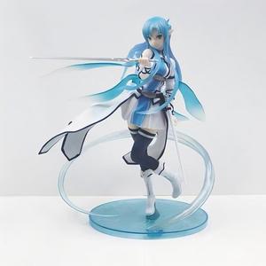 <span class=keywords><strong>Figurine</strong></span> Manga HESPER 23CM, Statue <span class=keywords><strong>Sword</strong></span> <span class=keywords><strong>Art</strong></span> <span class=keywords><strong>Online</strong></span> Yuuki Asuna, Modèle Dragon Trunks, Collection Cadeau Jouets PVC, <span class=keywords><strong>Figurine</strong></span> Anime - Product Image 2