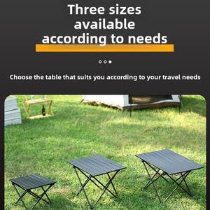 Juego de mesa plegable de hierro simple Muebles de exterior portátiles para puesto de mercado nocturno Barbacoa Gimnasio y uso en la cocina-Venta al por mayor - Product Image 2