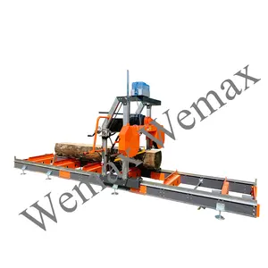 RS36E electric motor portable sawmill saw machines with 11kw motor