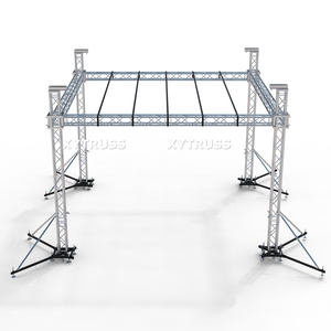 Venta al por mayor de alta calidad personalizada 7x7x5m de aluminio etapa truss techo plano con cubierta de PVC - Product Image 5
