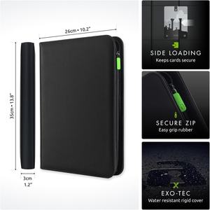 Carpeta Premium con Cierre para 360 Tarjetas Coleccionables, 9 Bolsillos, Material PU, 20 Páginas de Carga Lateral, Carpeta para Tarjetas TCG - Product Image 5