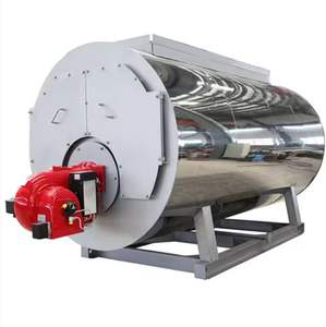 דוד קיטור מים חמים אופקי מסוג צינור אש של חברת Zhongxin, עם דלק גז טבעי/נפט, סיטונאי, התאמה אישית - Product Image 1