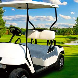 Fundas Personalizadas para Asientos de Carrito de Golf, Color Sólido, Manta para Asiento de Carrito de Golf, Mantiene los Asientos Limpios y Cómodos, Compatible con EZGO, Yamaha - Product Image 6