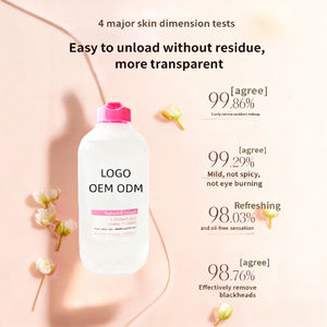 Producto de Limpieza Facial de Marca Blanca para Desmaquillar Maquillaje Resistente al <span class=keywords><strong>Agua</strong></span>, <span class=keywords><strong>Agua</strong></span> <span class=keywords><strong>Micelar</strong></span> Desmaquillante - Product Image 5