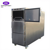 Refrigerador Haokang de Acero Inoxidable 304, Estilo Americano, para Cadáveres, para Uso con Bebés, Capacidad para 3 Cadáveres, -5~-15 °C