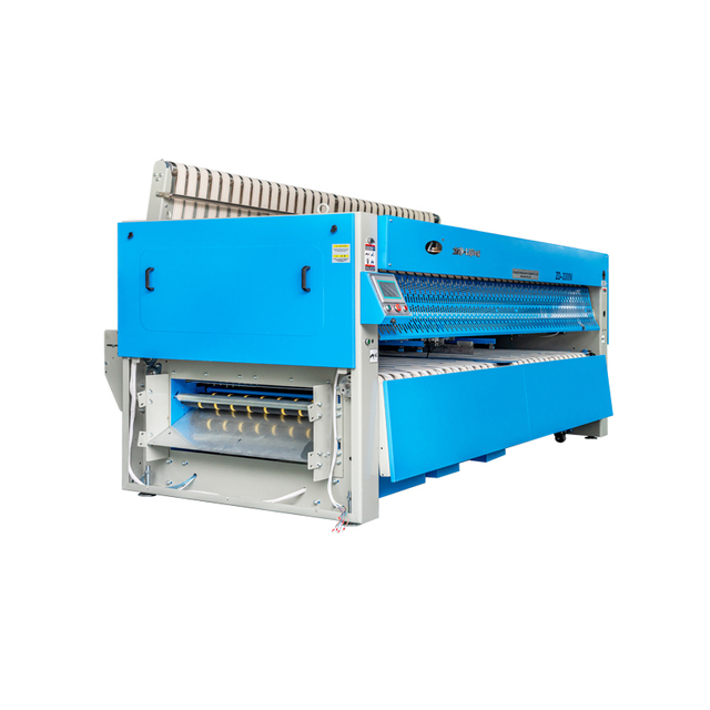 Industrial Hotel Use Laundry Bed Sheets Towel Ironing Folding Machine ISO9001 CE Certified 1 Year Warranty 220-240V Free