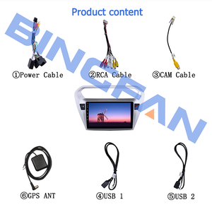 Autoradio pour Peugeot 9.0 <span class=keywords><strong>citroën</strong></span> élysée 301 à 2013, lecteur multimédia, avec bluetooth, wi-fi, Audio, GPS, Android 2018, 1 + 16 go, Radio mirrorlink - Product Image 3