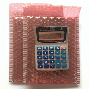 Pochette en plastique à double paroi, coupe flush, épaississement, <span class=keywords><strong>antistatique</strong></span>, conductrice ESD, à bulles, antichoc, personnalisée pour écouteurs et haut-parleurs - Product Image 3