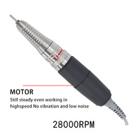 Machine à ongles professionnelle SUP200, 28000 tr/min, stylo électrique pour manucure, ponceuse à ongles, polisseuse pour salon de manucure