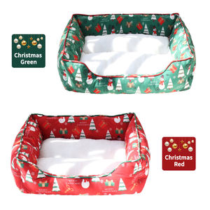 Umwelt freundliches Weihnachts design Haustier bett Wasserdichtes Boden rechteck Katzen-und Hunde bett für Katzen hunde - Product Image 6