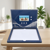 Brochure vidéo personnalisée de style ordinateur portable avec écran LCD HD de 4,3/5/7 pouces