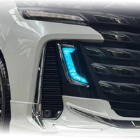 Feu de jour DRL de pare-chocs avant pour Toyota Vellfire AH40 2026, clignotant dynamique à trois couleurs, lampe de jour remanufacturée