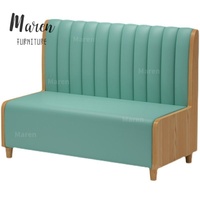 Meubles de restaurant modernes en bois massif et faux marbre, ensemble de tables et chaises de banquettes pour café, club et salon de thé, en promotion