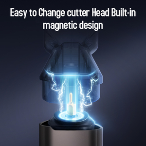 5619 <span class=keywords><strong>tondeuse</strong></span> à cheveux électrique Rechargeable pour hommes sans fil USB toiletteur en acier inoxydable pour barbe corps coupe de cheveux usage domestique - Product Image 4