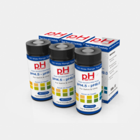 Bandelettes de test de pH universelles, papier tournesol à gamme complète pour l'analyse de l'eau, du sol, de l'urine et de la salive, qualité laboratoire, emballées individuellement