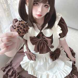 Robe de chambre Lolita pour Halloween, tenue de café pour fille douce avec jupes douces - Product Image 5