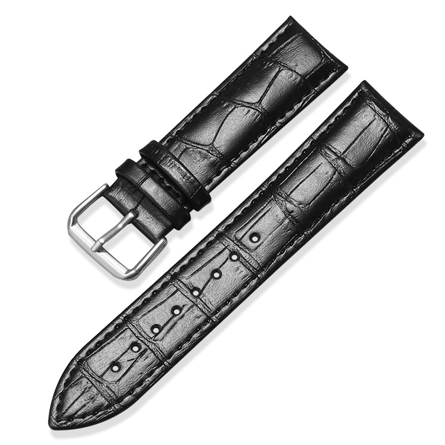 Vintage Genuine Leather Watch Strap 18/ 20/22Mm Metal Buckle Calf Leather Watch Band Universal for Various Watch Brand