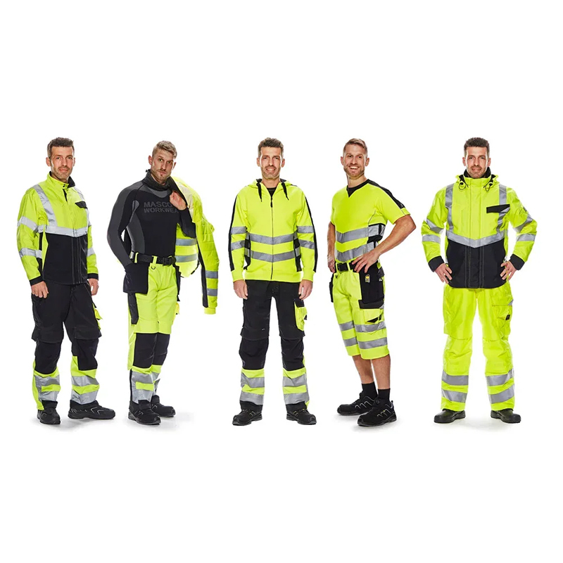 Security Workwear Jacket Construction Clothing Reflective