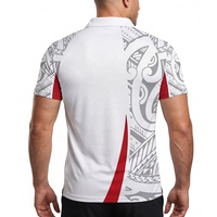 Tissu en soie de lait à haute élasticité, doux pour la peau, impression par sublimation avec logo personnalisé, polo de sport pour homme, vêtements de tennis et de golf