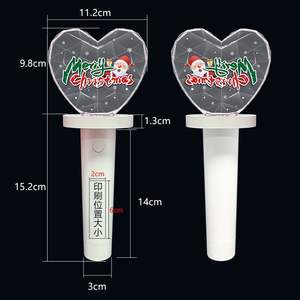 Bâton lumineux LED à télécommande pour fans de concerts, accessoire de soutien, lumière LED acrylique en forme de main, nouveauté pour la Saint-Valentin - Product Image 5