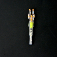 Bits à arc-en-ciel en plastique lumineux, pour flèche de 5.3mm