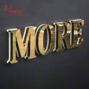 Tùy chỉnh 3D thư kênh dẫn dấu hiệu trở lại ánh sáng chiếu sáng kim loại cá nhân kinh doanh Logo tiếp nhận tường tên công ty - Product Image 5