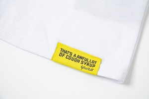 2025 하이 퀄리티 디자인 유명 브랜드 럭셔리 t 셔츠 사용자 정의 그래픽 인쇄 라운드 넥 면 자수 티셔츠 남성 - Product Image 6