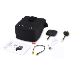 Offre Spéciale – Lunettes FPV EV800D 5.8G 40CH 5 Pouces avec Écran Vidéo 480p, Enregistreur HD et Diversité de Réception, avec Batterie pour Drone Modèle RC - Product Image 3