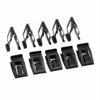 10 pièces de clips de fixation en métal pour tableau de bord de voiture, console avant