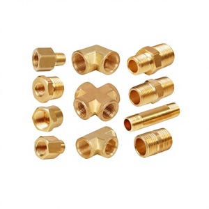 Raccord de tuyauterie hexagonal poli en laiton forgé <span class=keywords><strong>Satyam</strong></span> Engineering Works, 10 mm DE, à souder, basse pression, 1/2" NPT mâle, vente en gros en vrac - Product Image 2