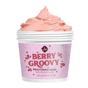 Vegan Strawberry Ice Cream Mask Wash-Off <span class=keywords><strong>Masque</strong></span> facial à l'<span class=keywords><strong>acide</strong></span> <span class=keywords><strong>glycolique</strong></span> et à la framboise Diminuer la matité - Product Image 1