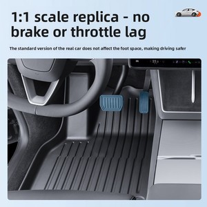 Tapetes de Piso TPE Ecológicos para Todo Clima para Tesla Model Y de 6 Plazas, Cobertura Total 3D, Precio de Fábrica, Venta al Por Mayor - Product Image 2