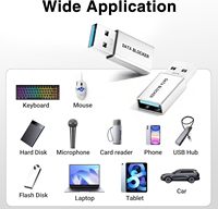 Adaptateur de sécurité anti-vol de données USB, protecteur anti-Juice Jacking, Type-C Defender Condom pour la sécurité de charge des ordinateurs portables, téléphones mobiles et PC