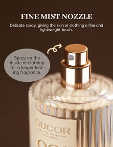 GUCOR 008 Perfume de lujo para mujer 50ml Amado Aroma floral acuoso Larga Duración y atractivo - Product Image 5