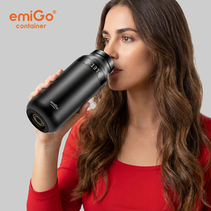 Taza de Café Inteligente con Calefacción EmiGo de 475 ml, Taza de Viaje Portátil de Doble Pared de Acero Inoxidable con Control de Temperatura para Regalos - Product Image 4
