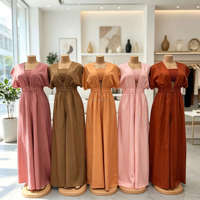 Combinaison élégante pour femme à découpes, col carré, sans manches, taille haute, pantalon ample à jambes larges, écologique et respirante