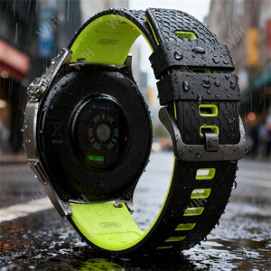 Correa de silicona para reloj, correa de repuesto duradera de 22 mm para Huawei, correa para reloj <span class=keywords><strong>Xiaomi</strong></span> con hebilla de metal para reloj inteligente - Product Image 5